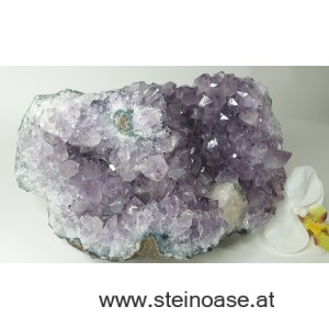 Amethyst Kristall mit Rosetten